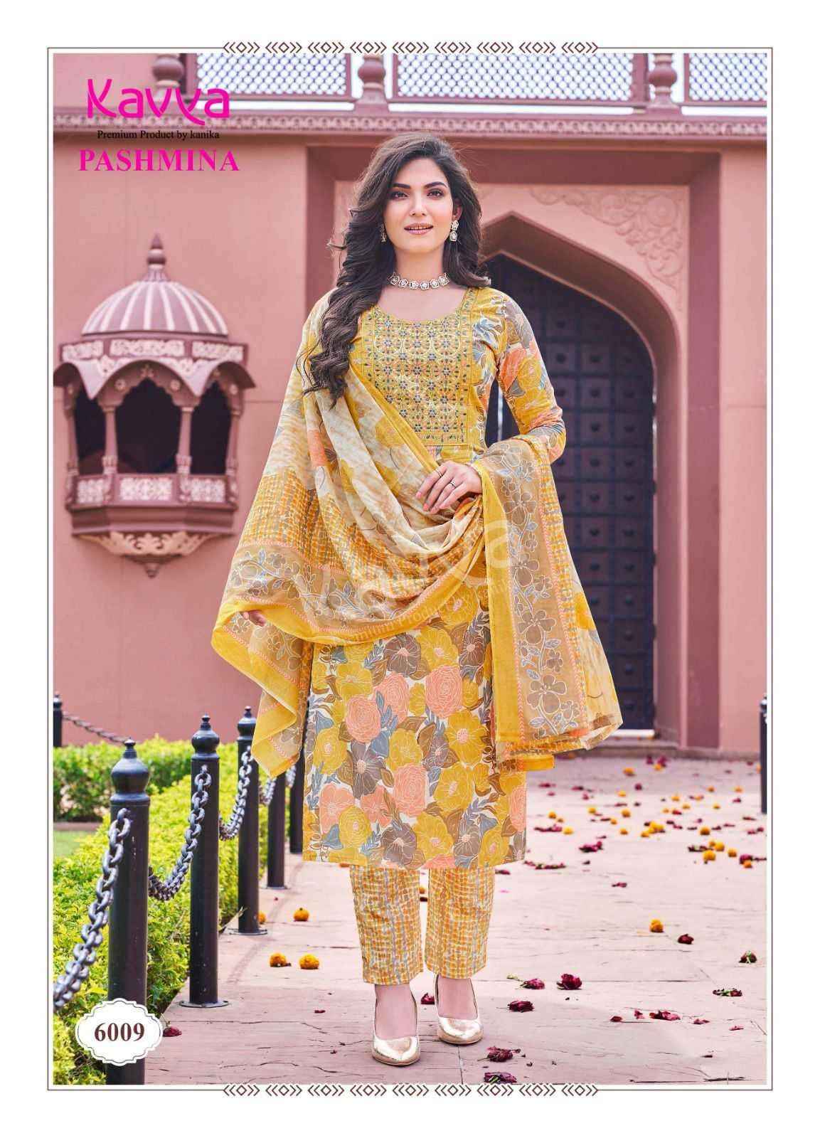 Kavya Pashmina Vol 6 Cotton Kurti Combo 10 pcs Catalogue