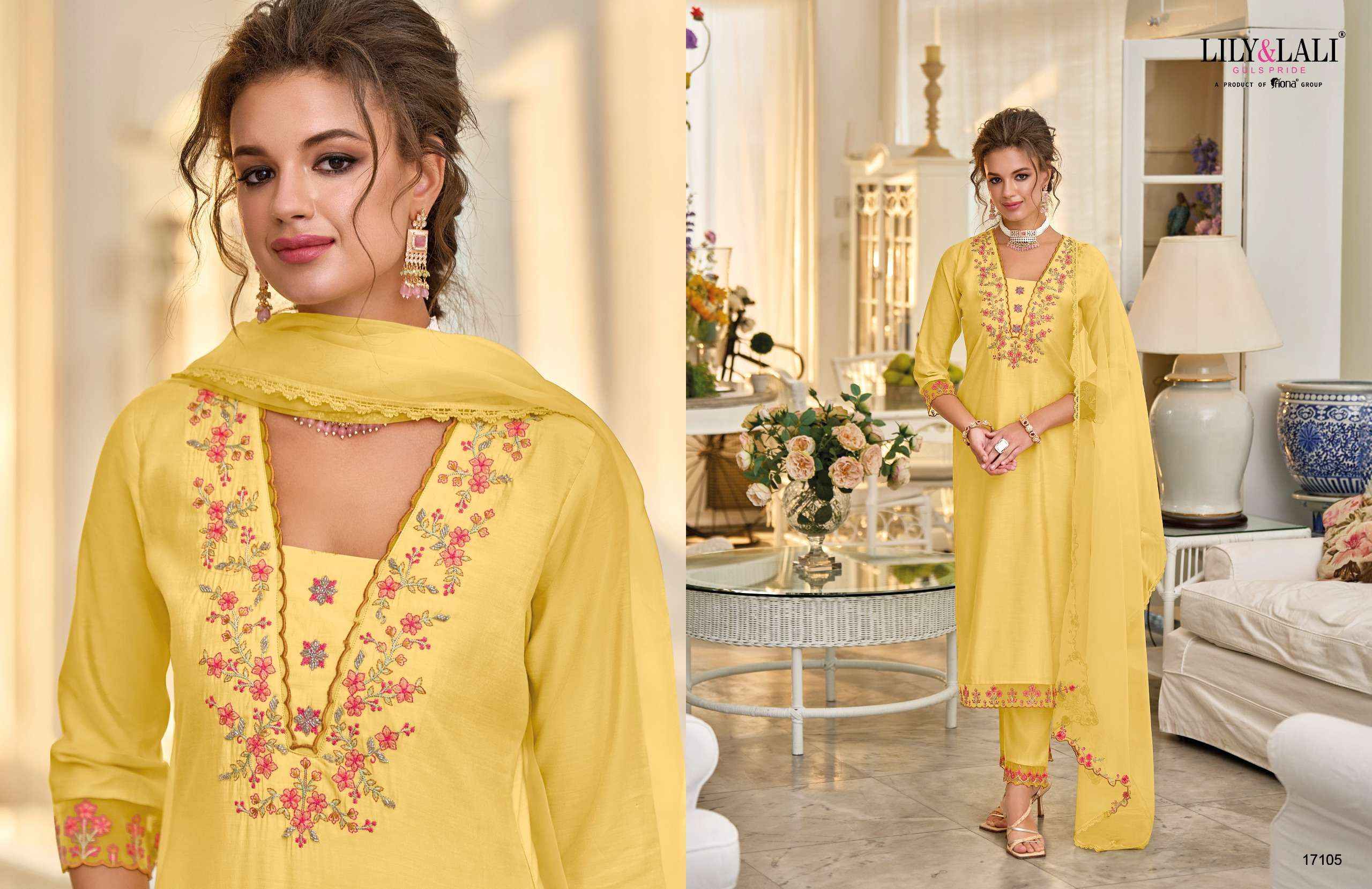 Lily Lali Melange Silk Kurti Combo Online Ladies Kurtis Supplier