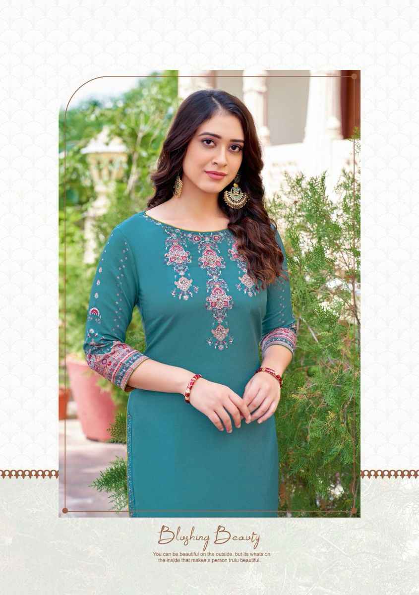 Mittoo Rihana Vol 3 Rayon Kurti 6 pcs Catalogue