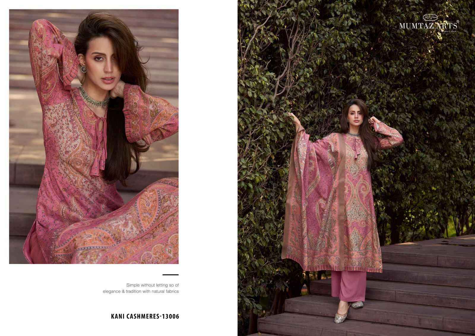 Mumtaz Arts Kani Cashmeres Vol 2 Lawn Cotton Dress Material 6 pcs Catalogue