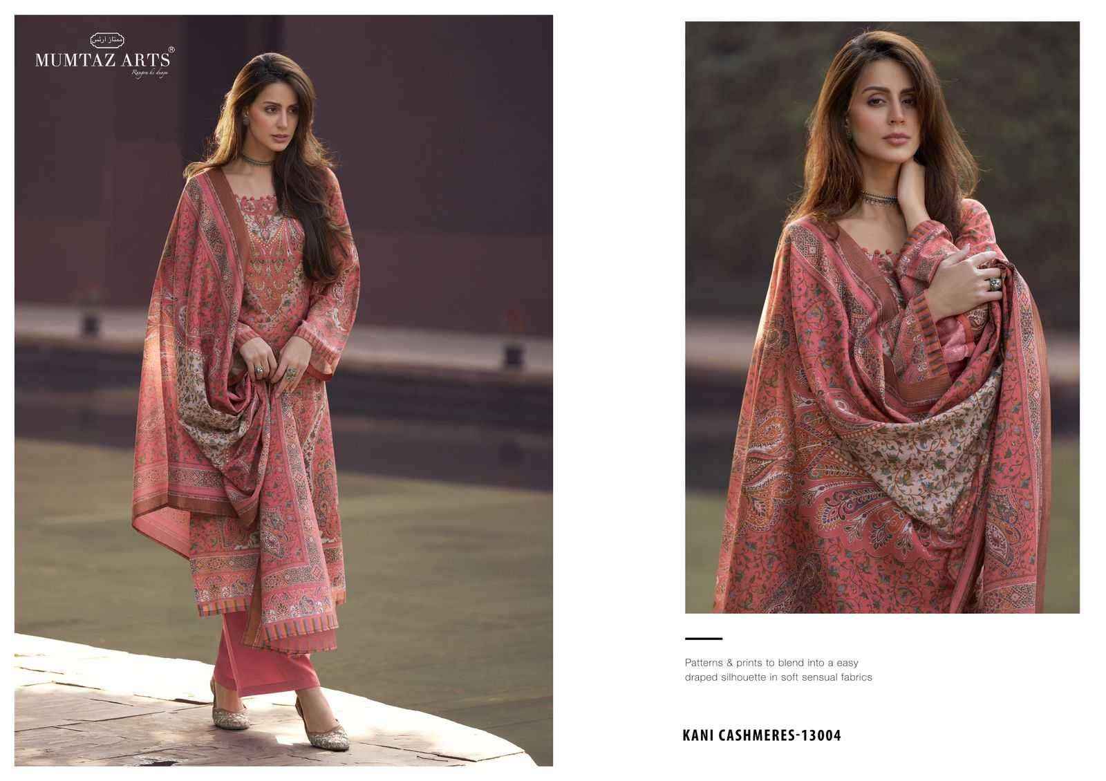 Mumtaz Arts Kani Cashmeres Vol 2 Lawn Cotton Dress Material 6 pcs Catalogue