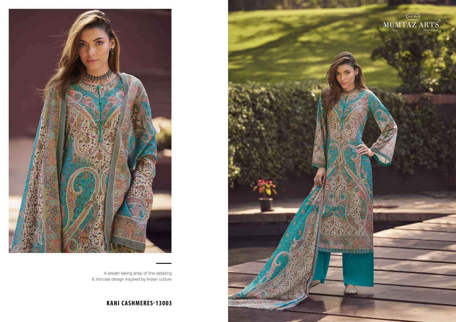 Mumtaz Arts Kani Cashmeres Vol 2 Lawn Cotton Dress Material 6 pcs Catalogue