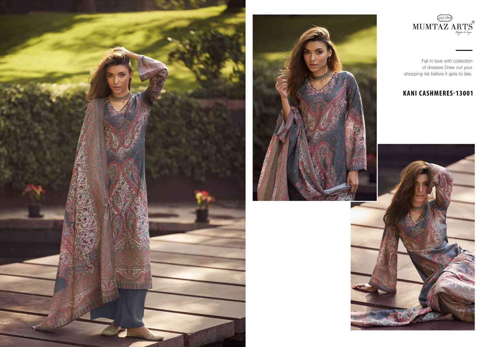 Mumtaz Arts Kani Cashmeres Vol 2 Lawn Cotton Dress Material 6 pcs Catalogue