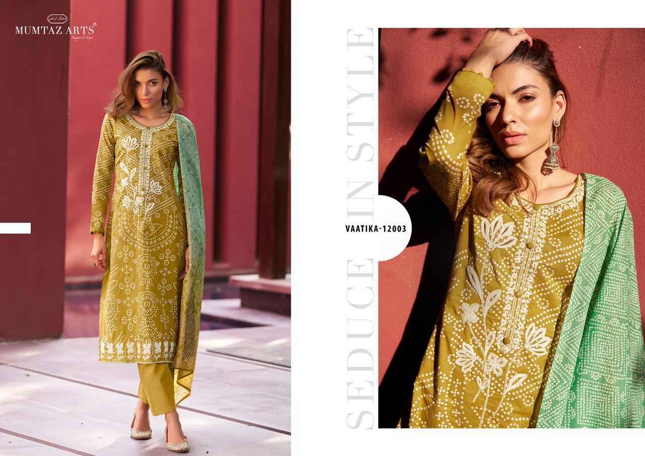 Mumtaz Arts Vaatika Cotton Dress Material 7 pcs Catalogue