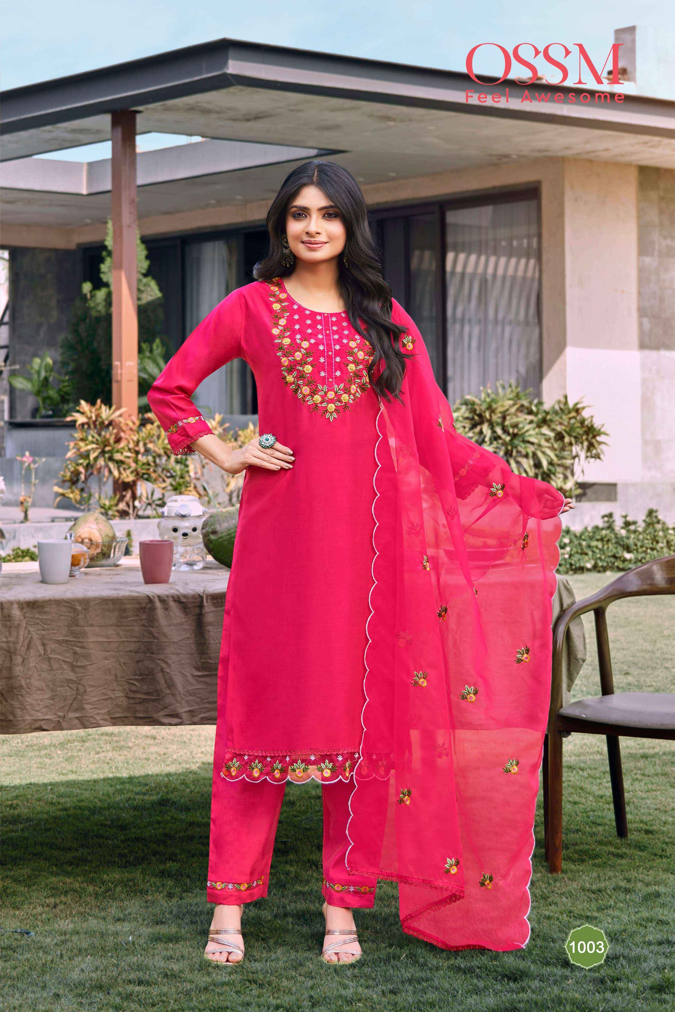 Ossm Mohey Vol 2 Roman Silk Kurti Combo Online Ladies Kurtis Supplier And Wholesaler
