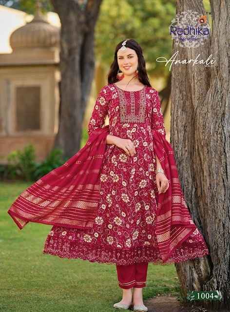 Radhika Lifestyle Anarkali Vol-1 Rayon Readymade Suit (6 Pc Catalog)