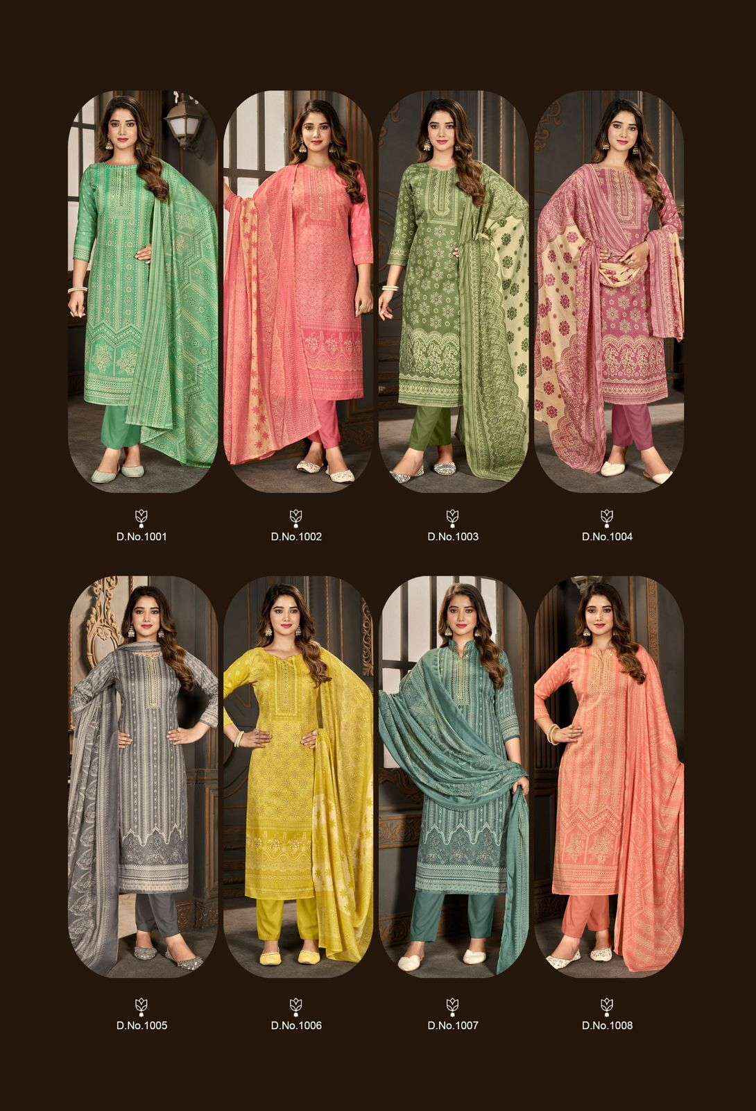 Roli Moli Creation Sirat Cotton Dress Material 8 pcs Catalogue