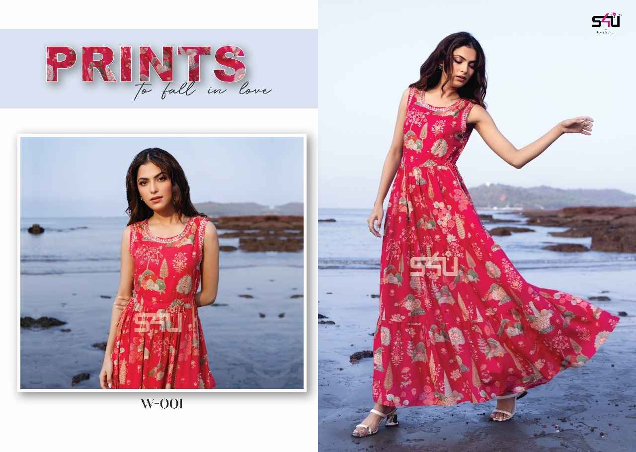 S4U Weekend Passion Rayon Summer Gown 5 pcs Catalogue
