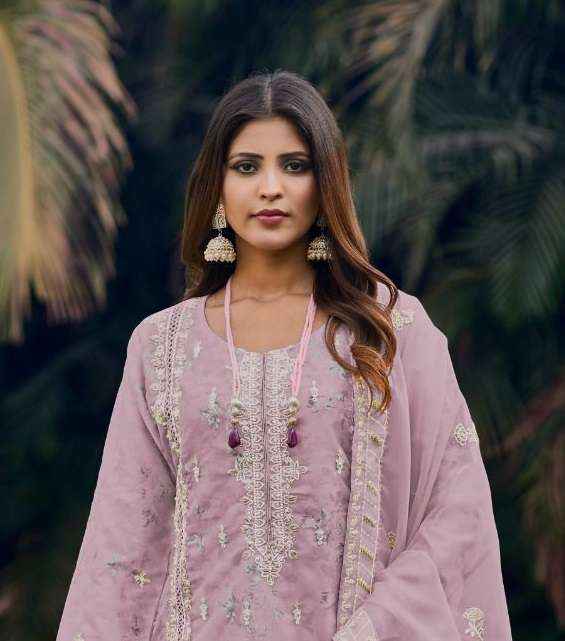 Shree Fabs R 1202 Organza Kurti Combo 4 pcs Catalogue