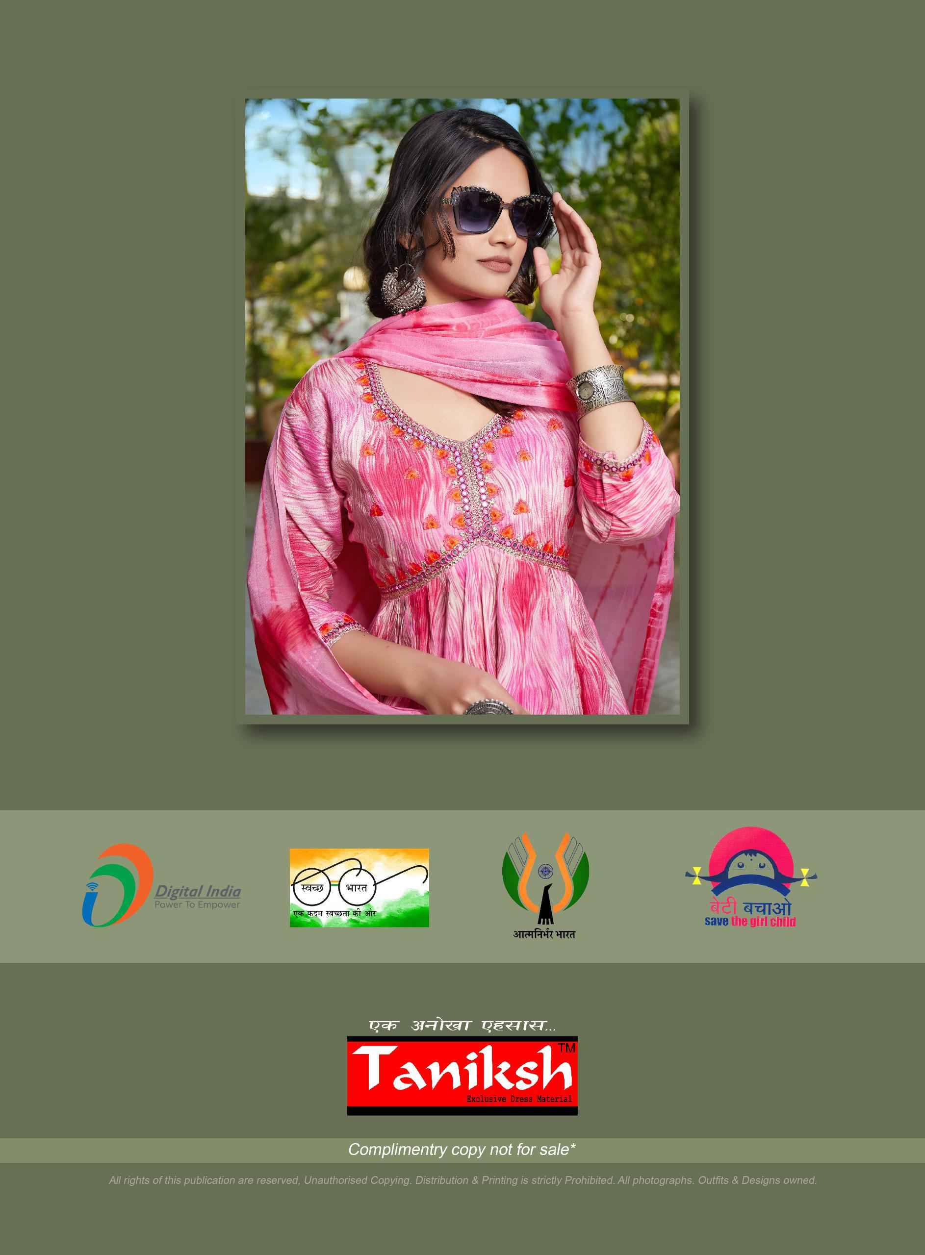 Taniksh Surbhi Vol-2 Rayon Print Readymade Suit (8 Pc Catalouge)