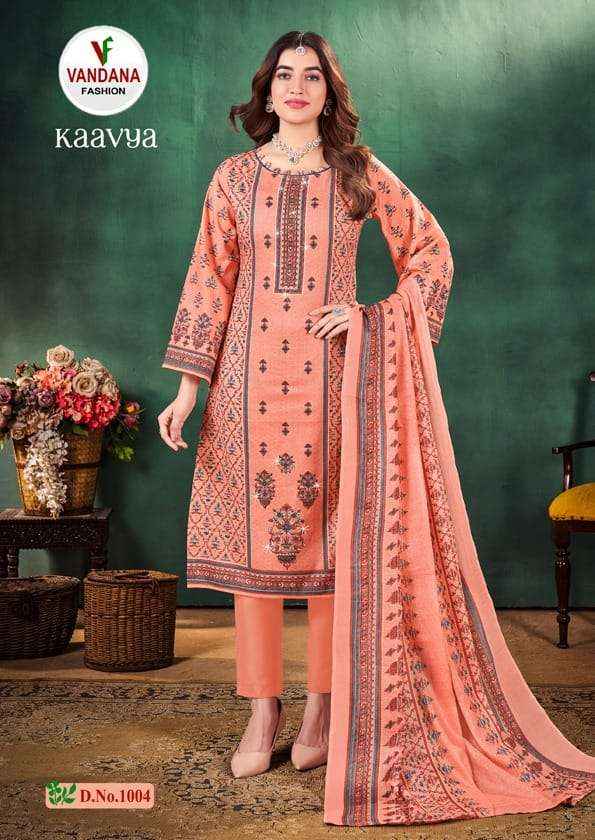 Vandana Fashion Kaavya Vol 1 Cotton Dress Material 8 pcs Catalogue
