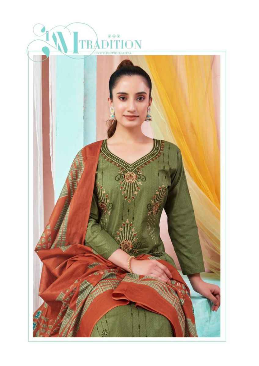 Yashika Trends Kaantha Cotton Dress Material 8 pcs Catalogue