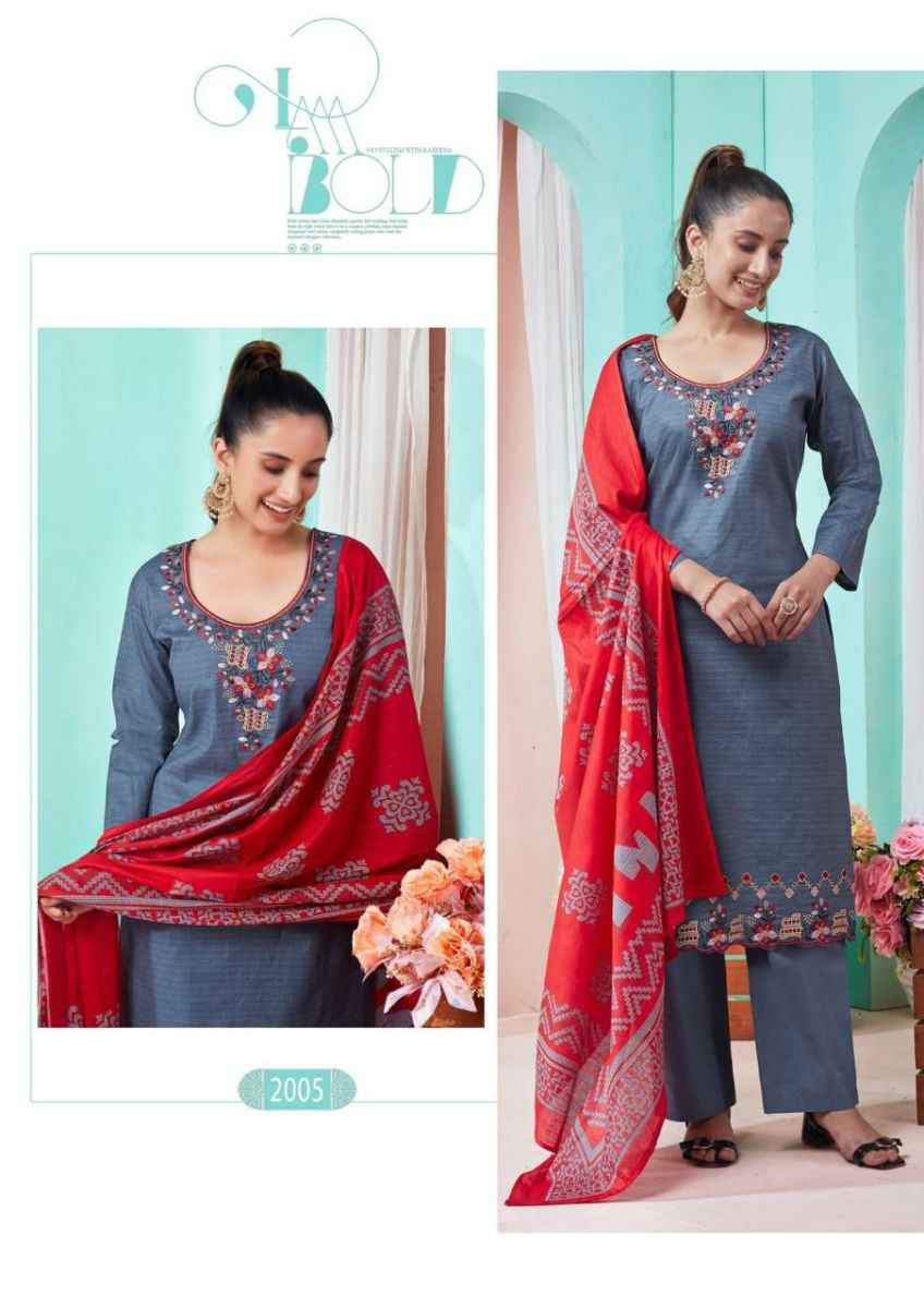 Yashika Trends Kaantha Cotton Dress Material 8 pcs Catalogue