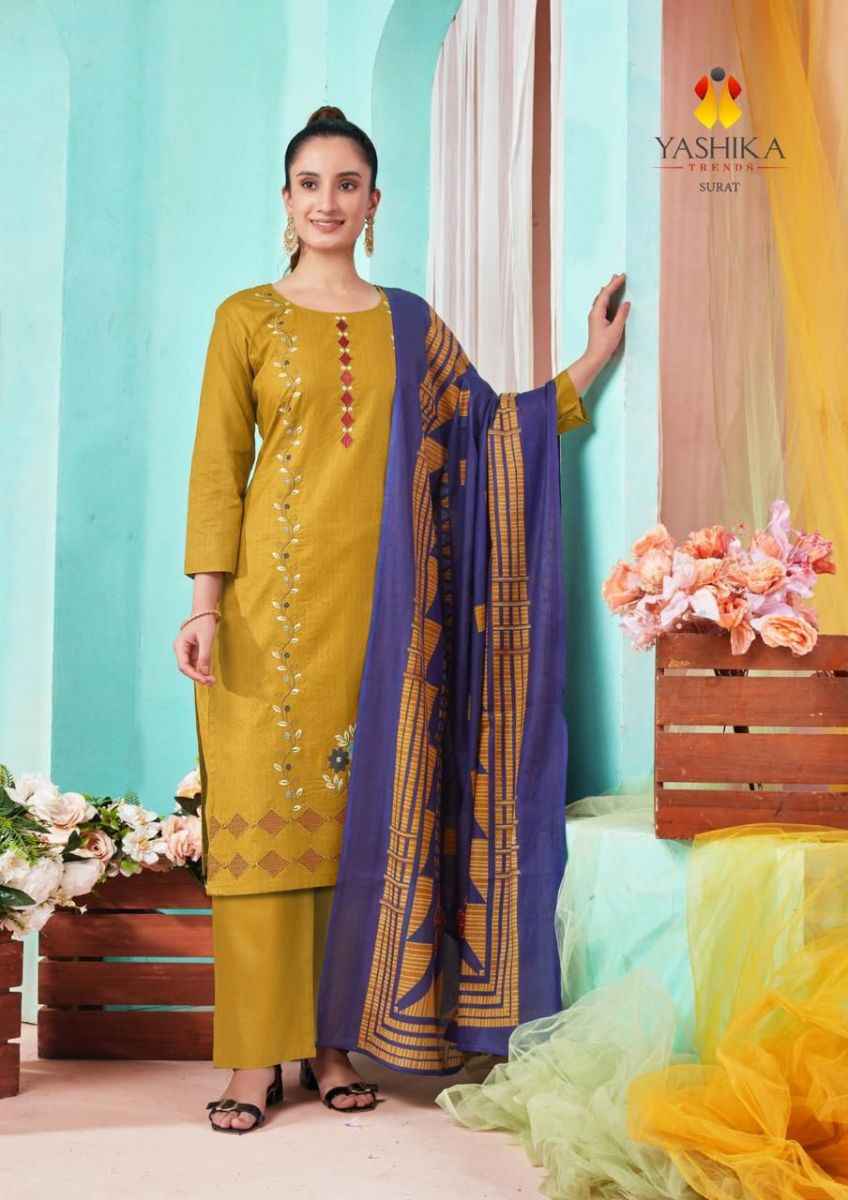 Yashika Trends Kaantha Cotton Dress Material 8 pcs Catalogue