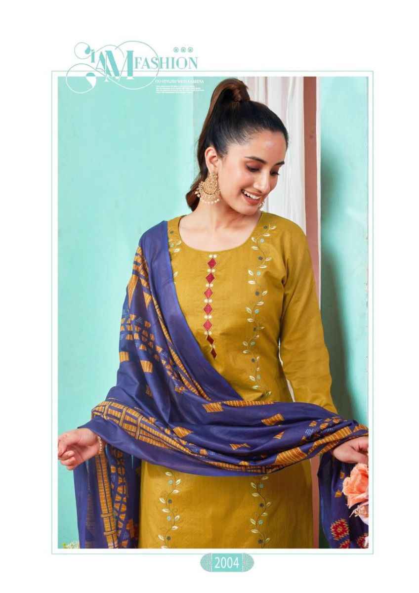Yashika Trends Kaantha Cotton Dress Material 8 pcs Catalogue