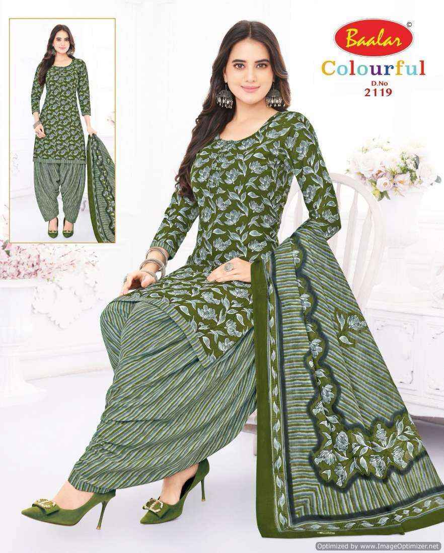 Baalar Colourful Vol 21 Cotton Dress Material Cotton Suits For Womens
