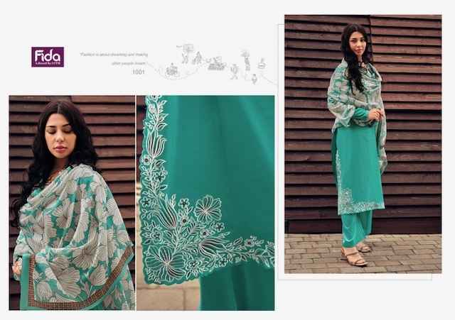 Fida Virika Pure Cotton Dress Material (6 pcs Catalogue)