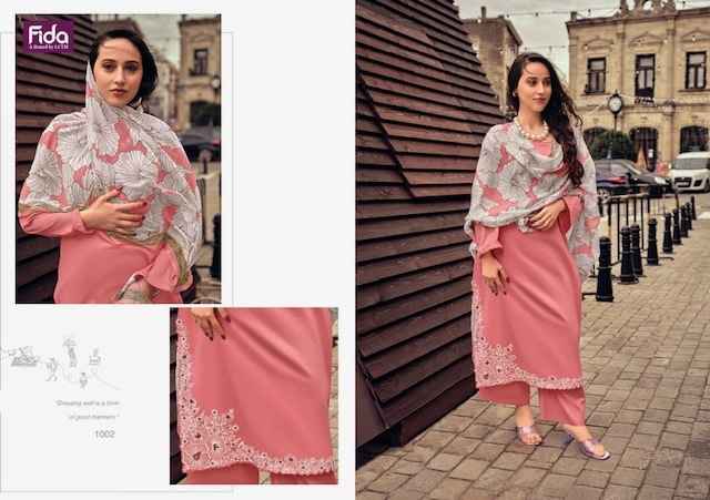Fida Virika Pure Cotton Dress Material (6 pcs Catalogue)