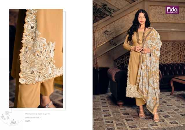 Fida Virika Pure Cotton Dress Material (6 pcs Catalogue)