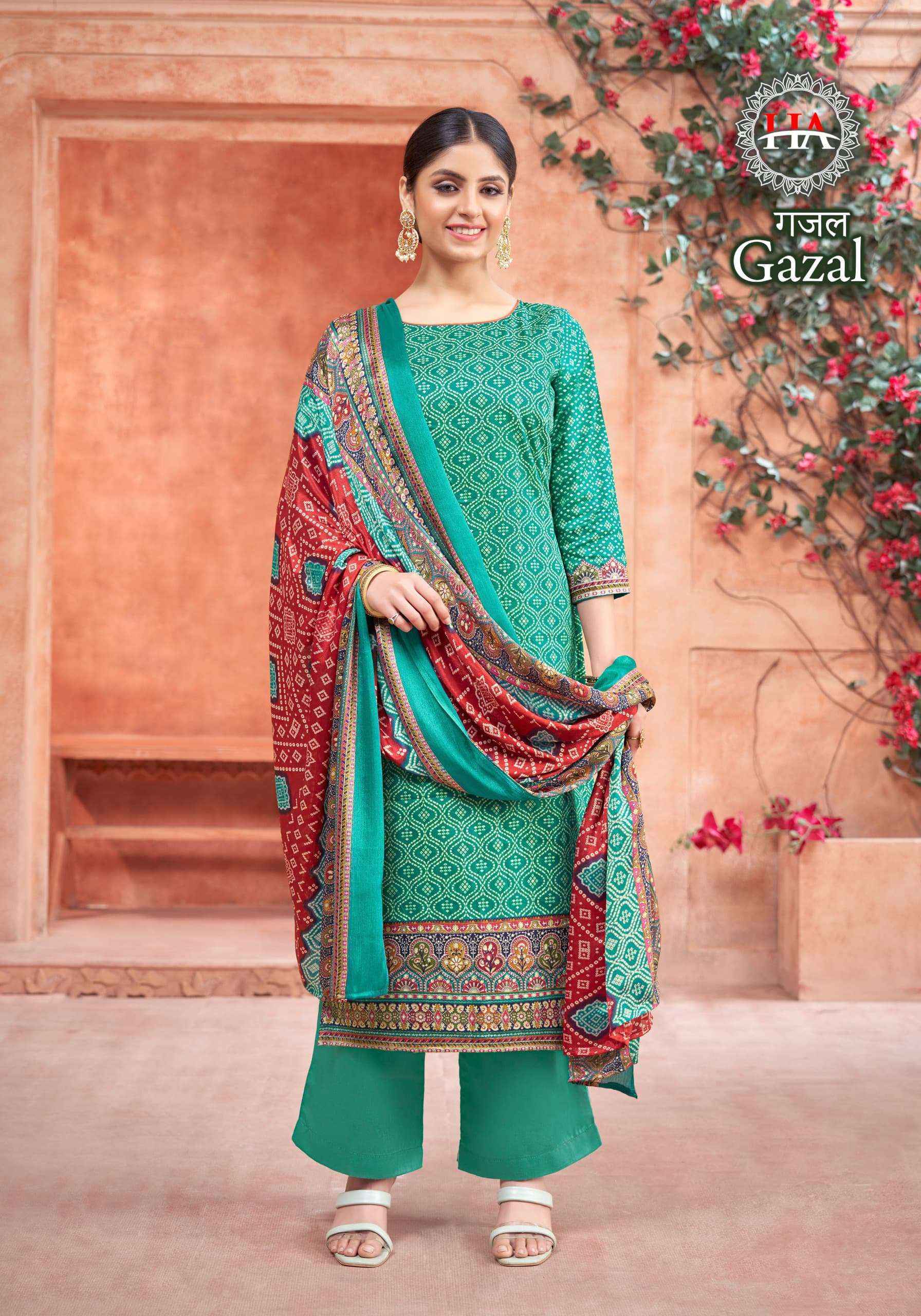 Harshit Fashion Hub Gazal Jam Cotton Dress Material Good Quality Ladies Suits In Best Price