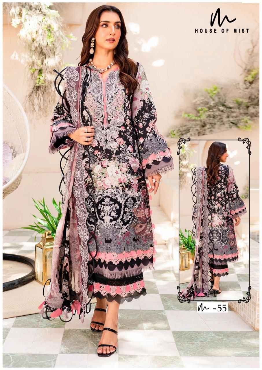 House Of Mist Ghazal Cotton Collection Vol-6 Cotton Dress Material (6 pcs Catalogue)
