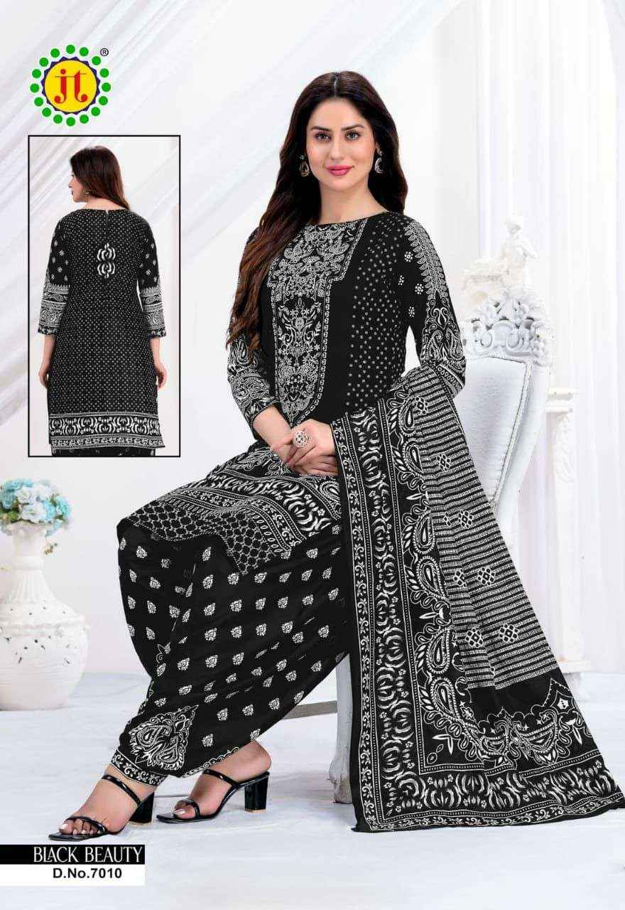 Jt Black Beauty Vol 7 Cotton Dress Material Online Ladies Cloting Store