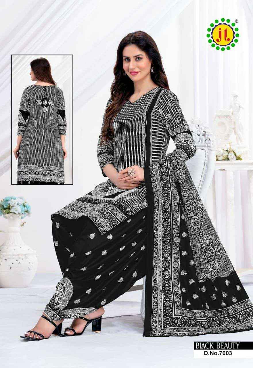 Jt Black Beauty Vol 7 Cotton Dress Material Online Ladies Cloting Store