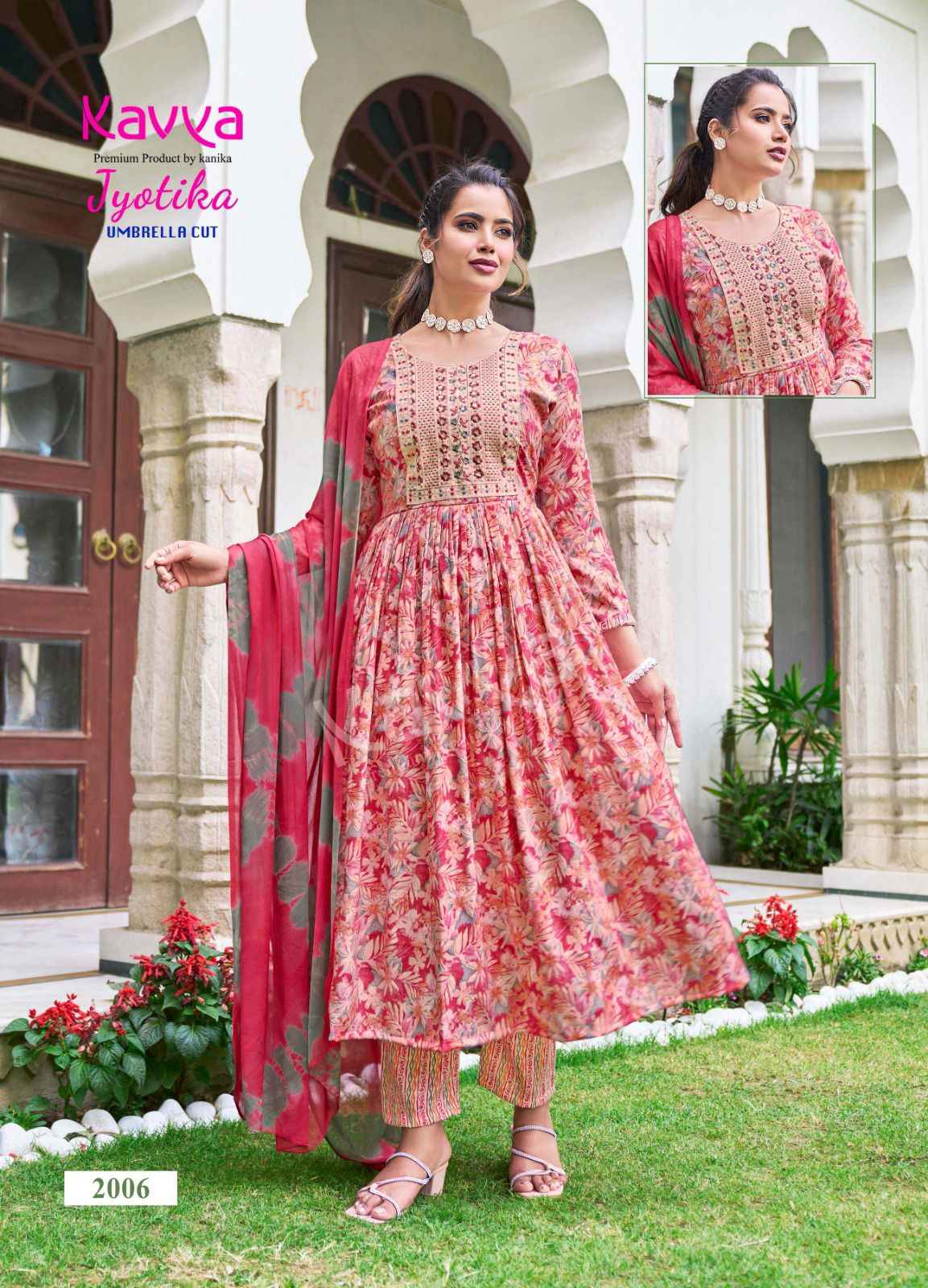 Umbrella churidar dress cheap