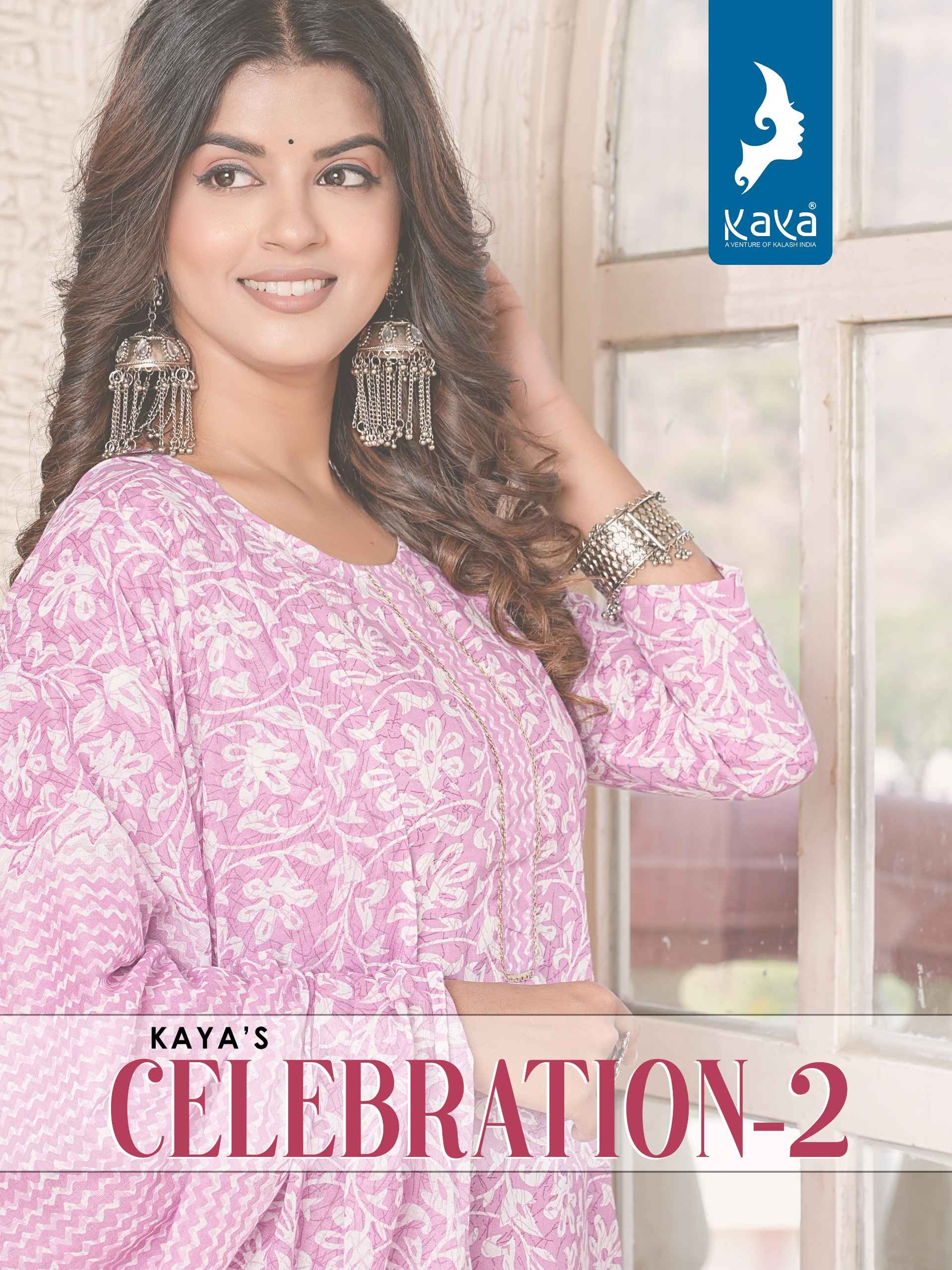 Kaya Celebration Vol-2 Cotton Readymade Suit  (8 pc Cataloge)