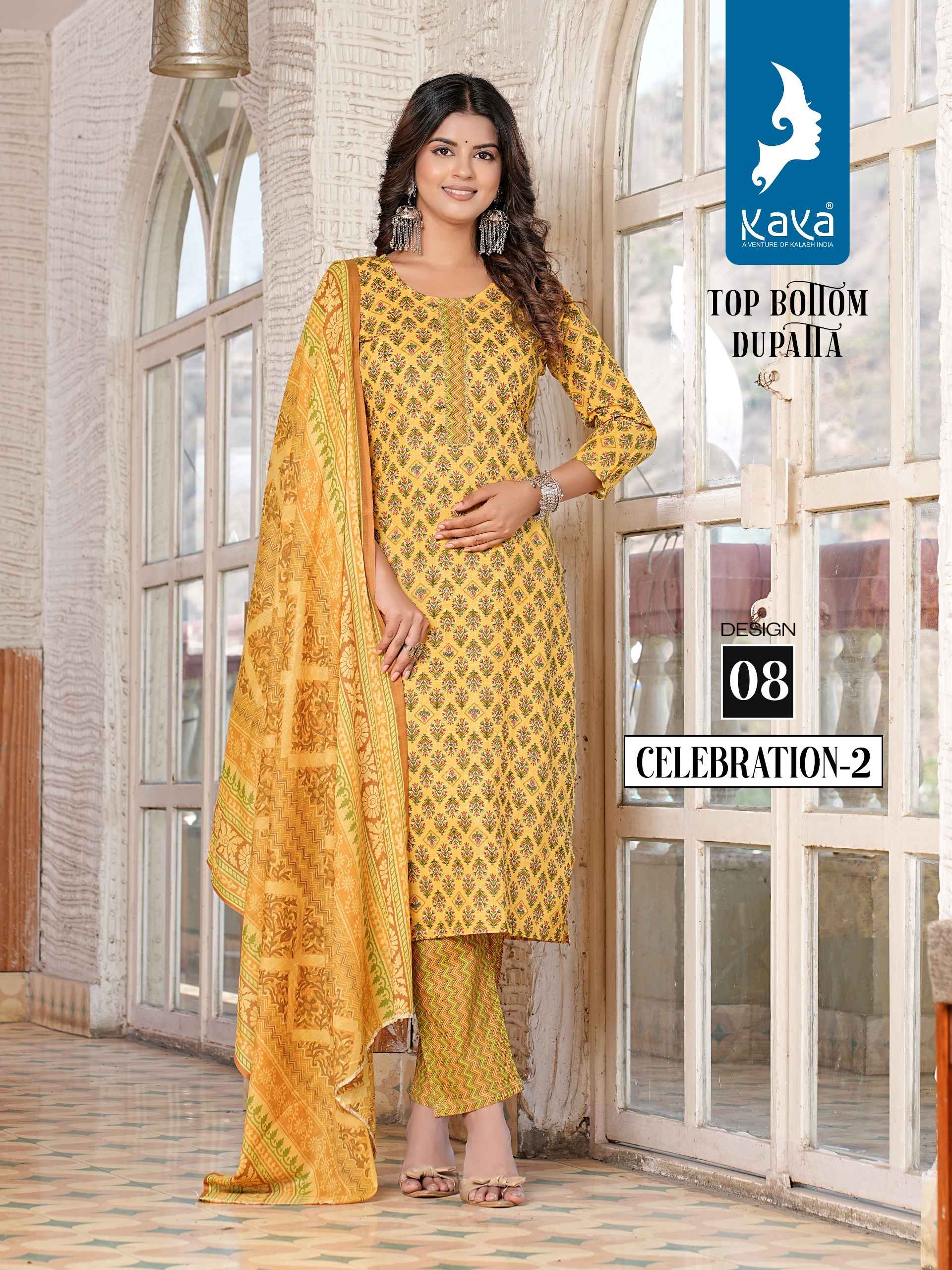 Kaya Celebration Vol-2 Cotton Readymade Suit  (8 pc Cataloge)