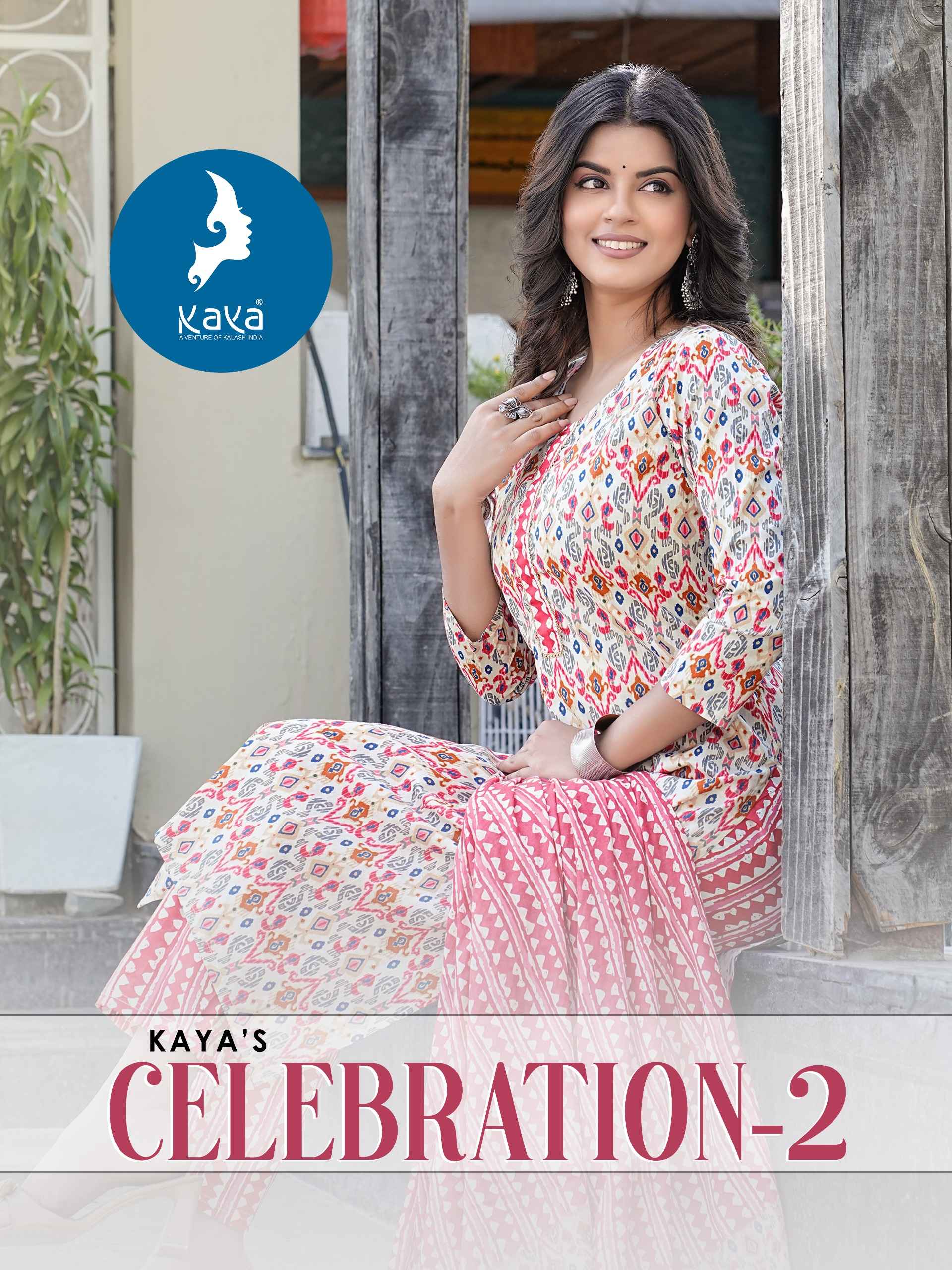 Kaya Celebration Vol-2 Cotton Readymade Suit  (8 pc Cataloge)