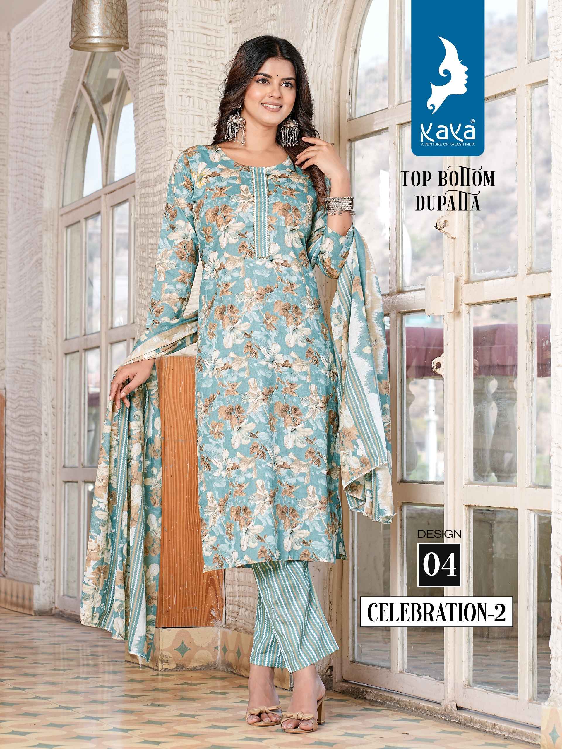 Kaya Celebration Vol-2 Cotton Readymade Suit  (8 pc Cataloge)
