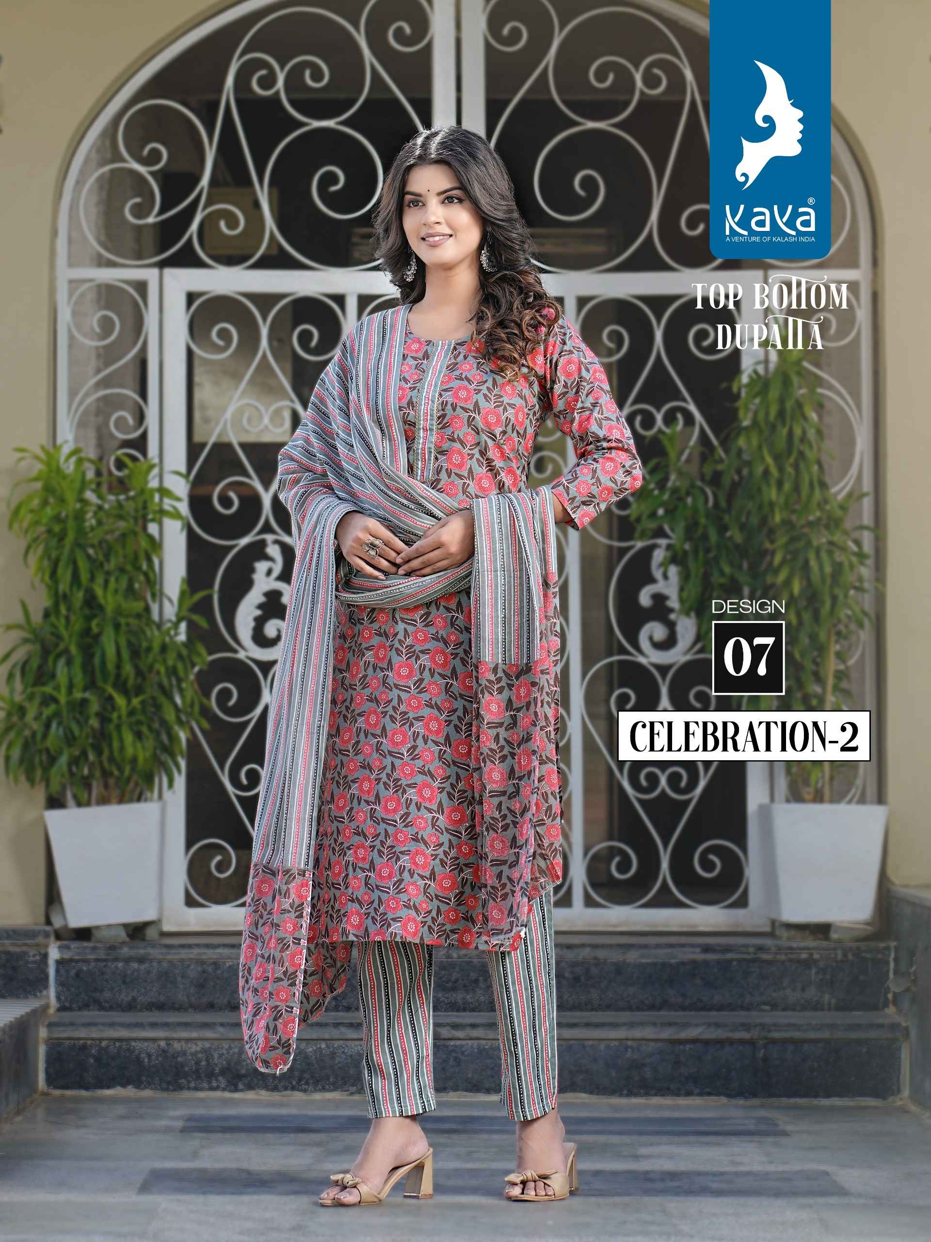 Kaya Celebration Vol-2 Cotton Readymade Suit  (8 pc Cataloge)