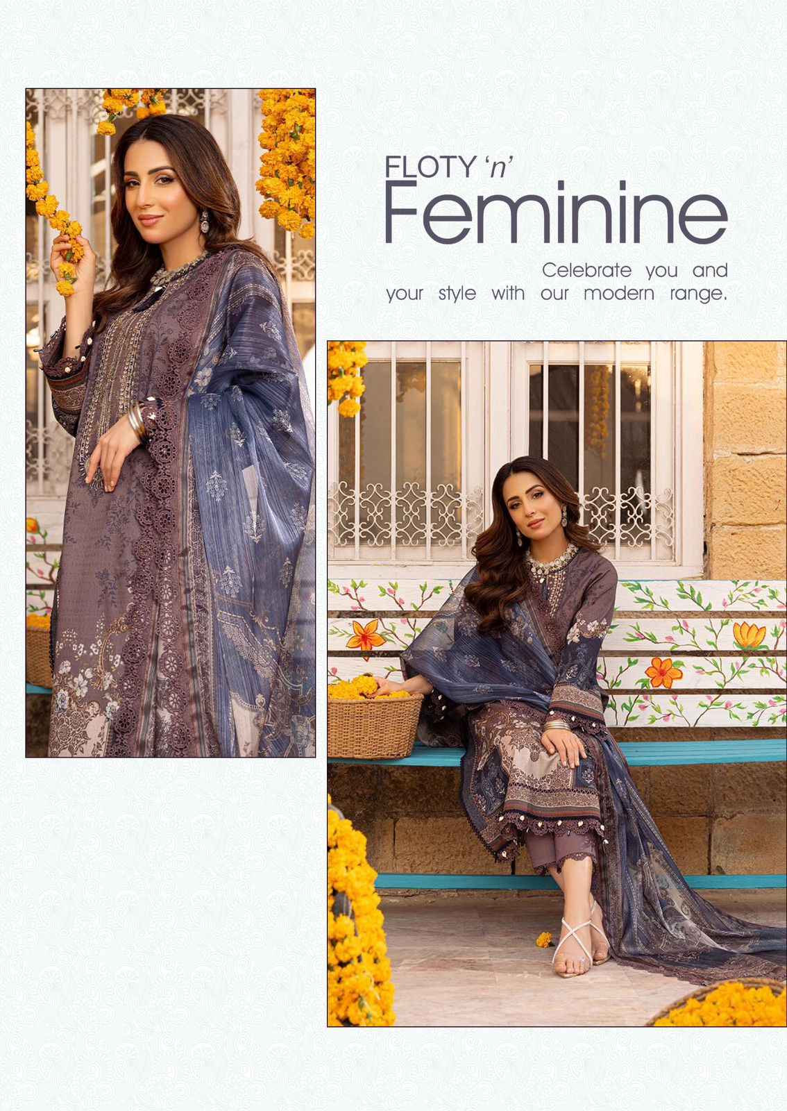 Madhav Fashion Riwaaz Vol-8 Lawn Cotton Dress Material (6 pcs catalog)