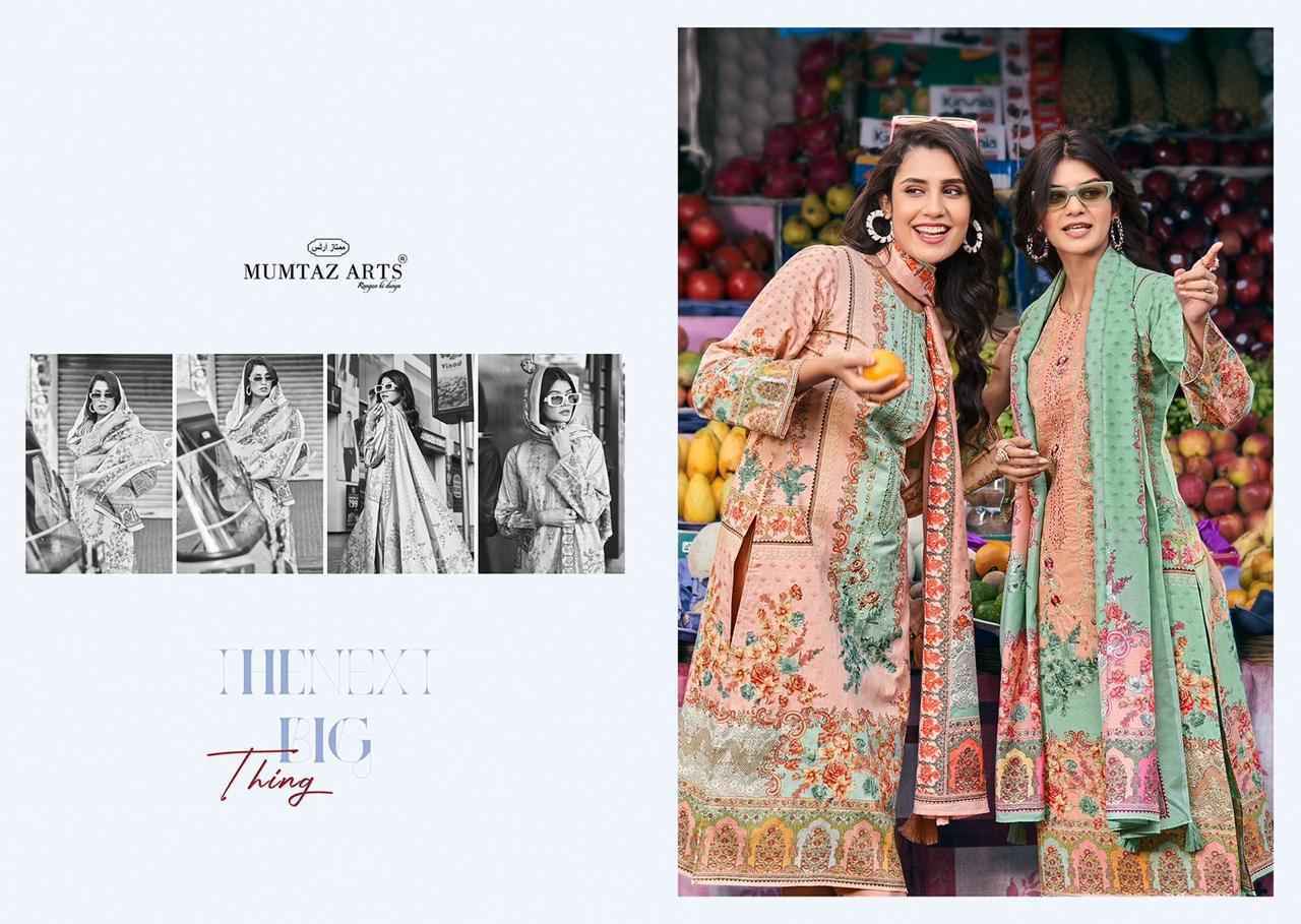 Mumtaz Arts Fashion Bazar Coton Dress Material 4 pcs Catalogue
