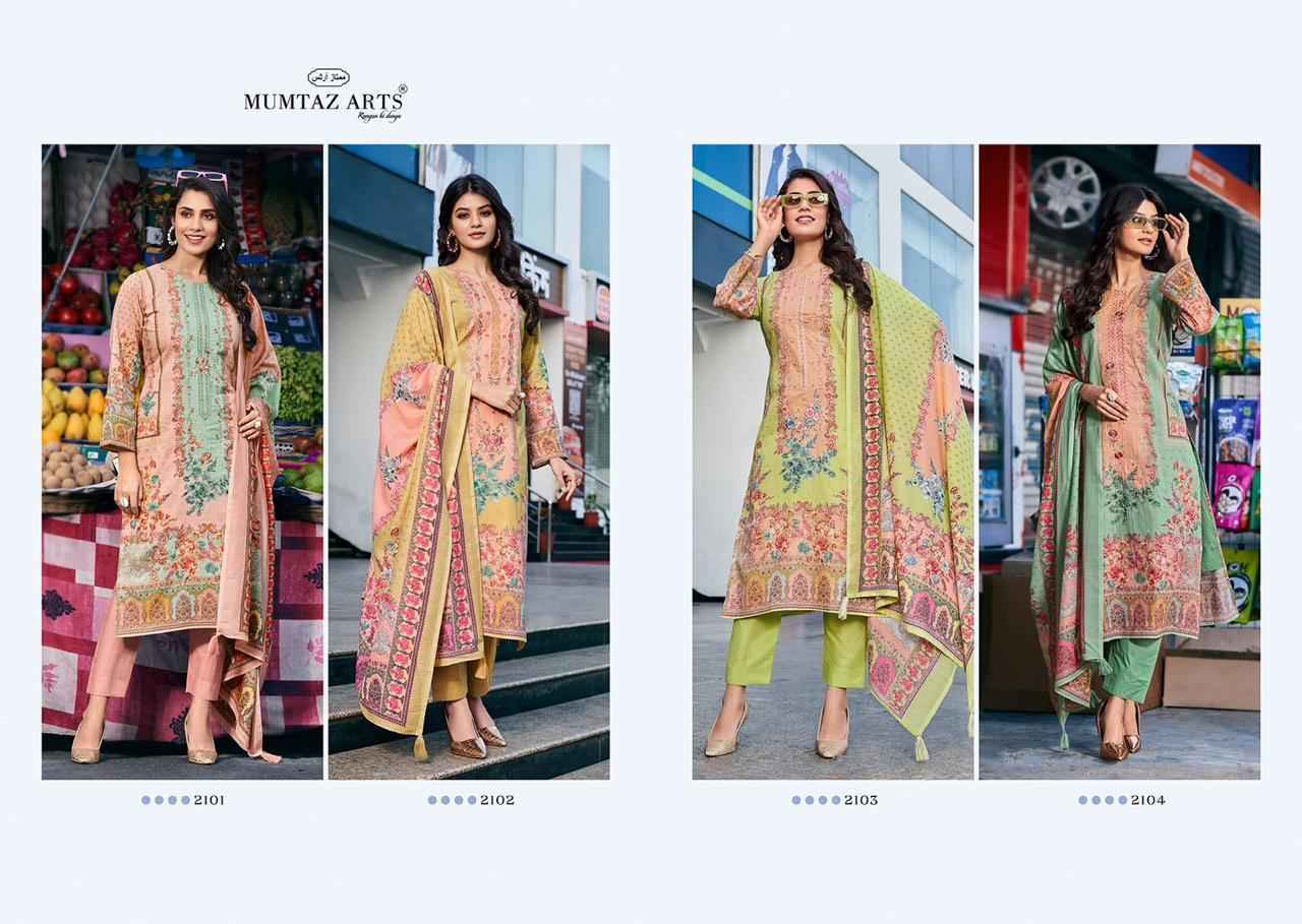 Mumtaz Arts Fashion Bazar Coton Dress Material 4 pcs Catalogue