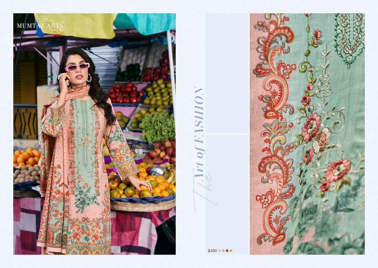 Mumtaz Arts Fashion Bazar Coton Dress Material 4 pcs Catalogue