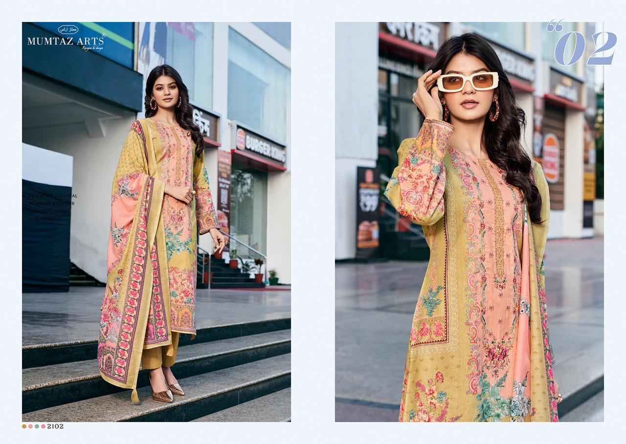 Mumtaz Arts Fashion Bazar Coton Dress Material 4 pcs Catalogue