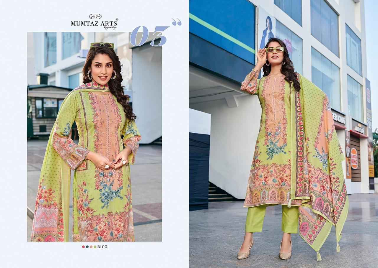 Mumtaz Arts Fashion Bazar Coton Dress Material 4 pcs Catalogue