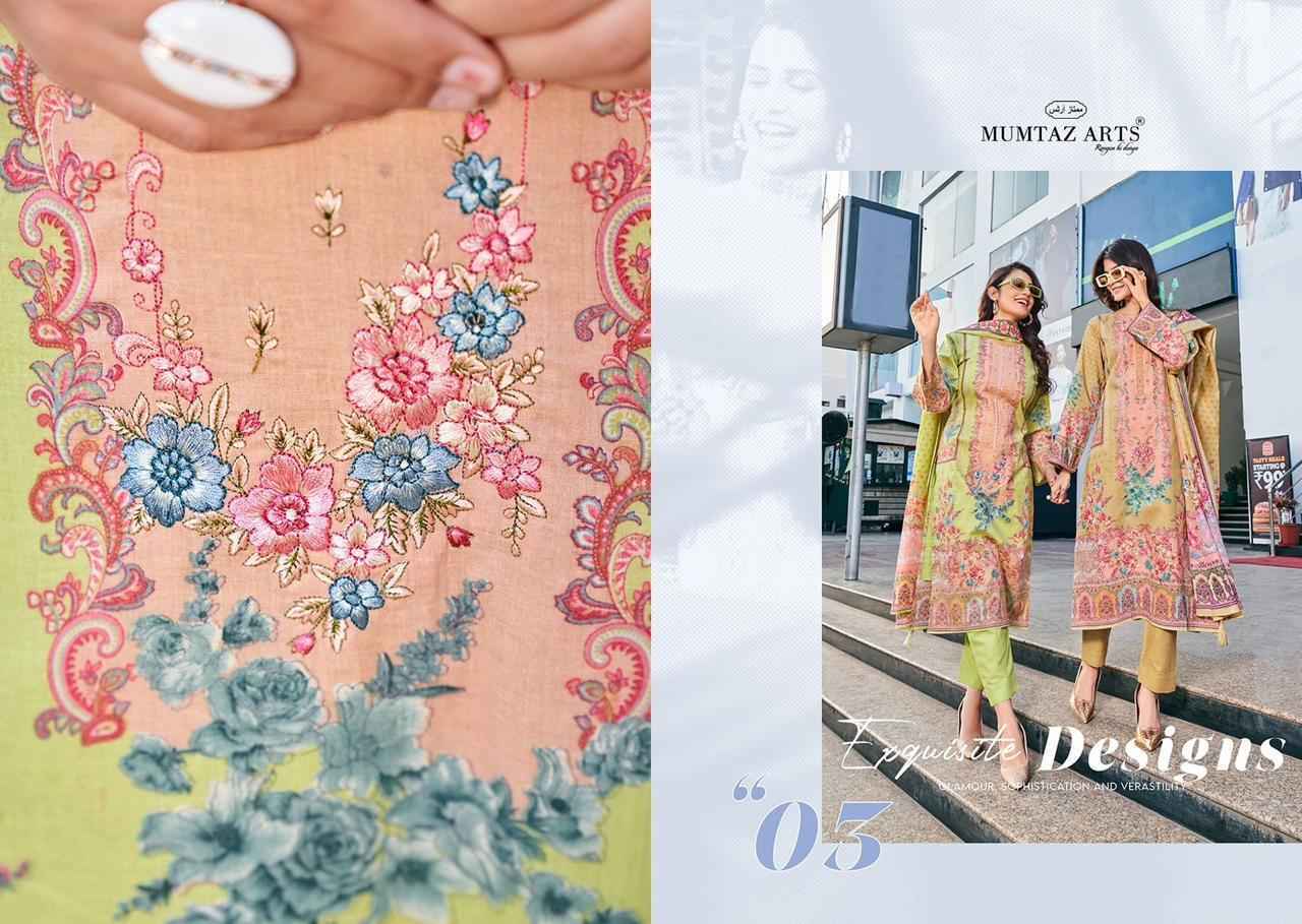 Mumtaz Arts Fashion Bazar Coton Dress Material 4 pcs Catalogue