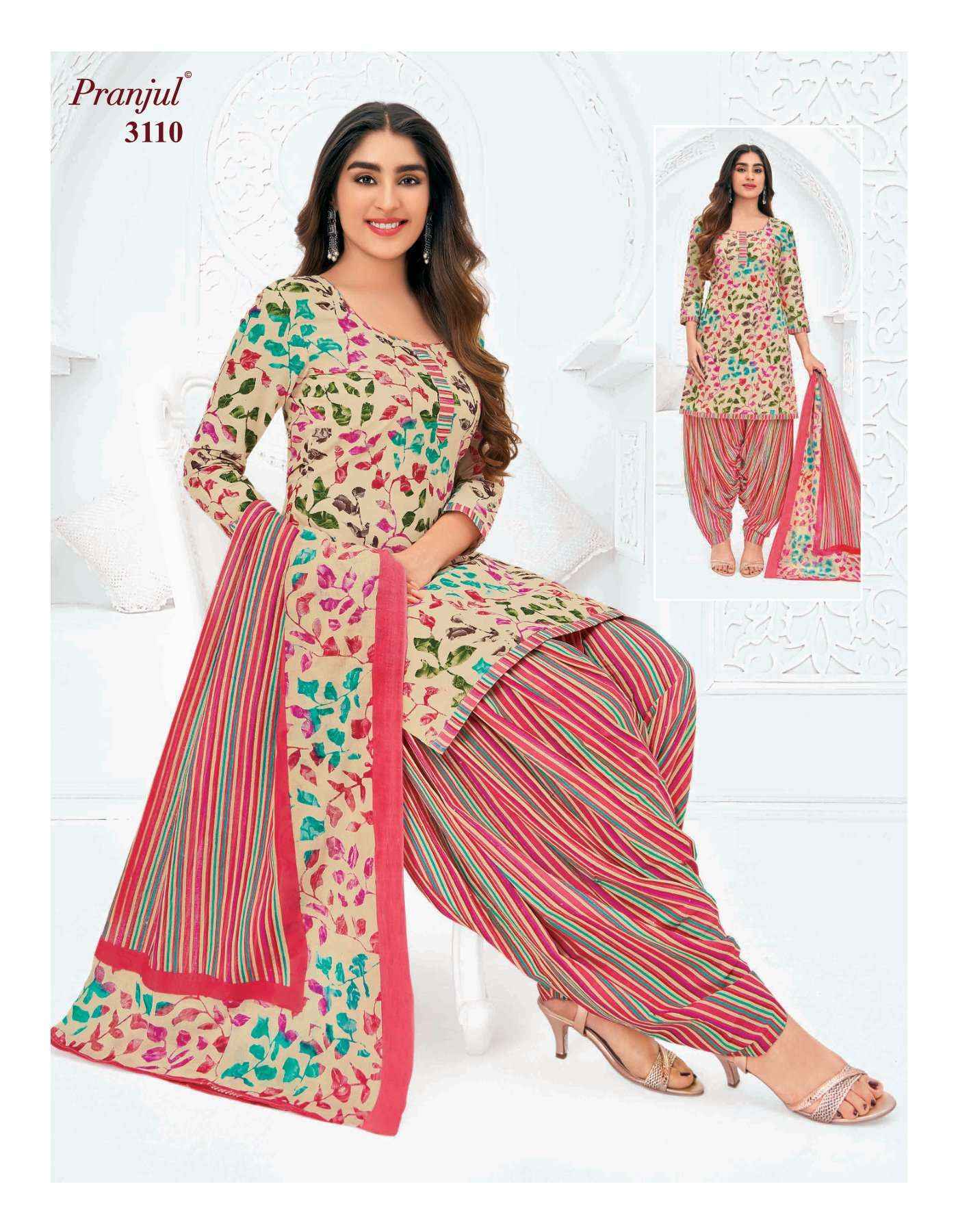 Pranjul Priyanshi Vol 31 Cotton Dress Material 36 pcs Catalogue