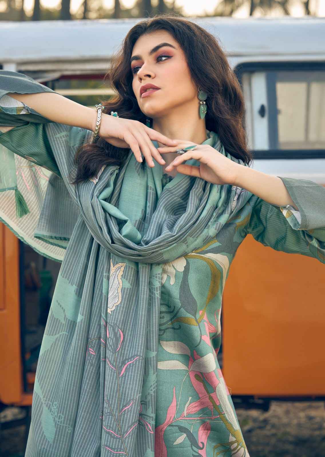 PRM Trendz Serein Vol-2 Pure Jam Cotton Dress Material (8 pcs Catalogue)