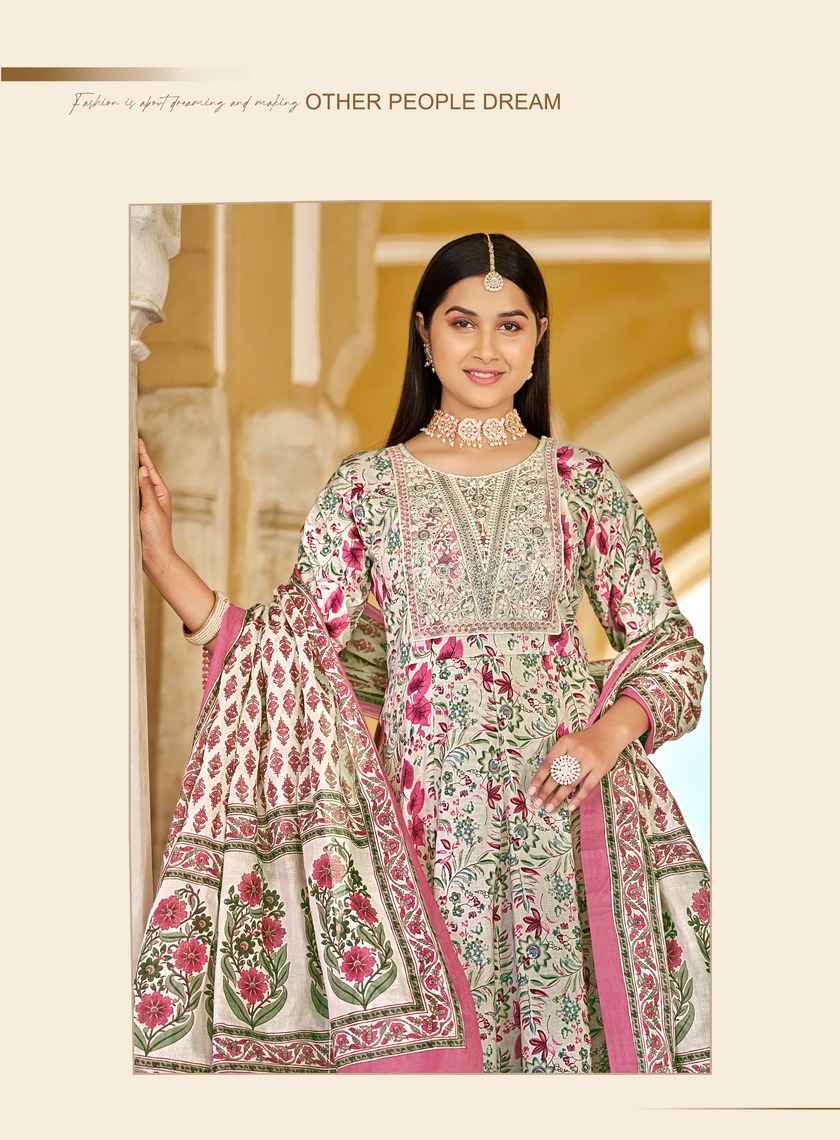 Radhika Lifestyle Blossom Vol-4 Cotton Readymade Suit (6 pc Cataloge)