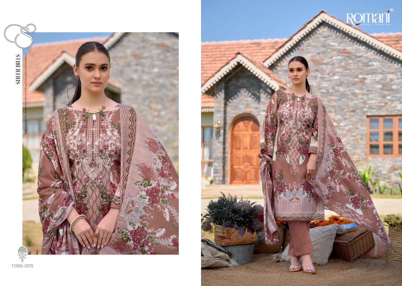 Romani Aarzu Vol-3 Cotton Dress Material (08 pcs Catalogue)