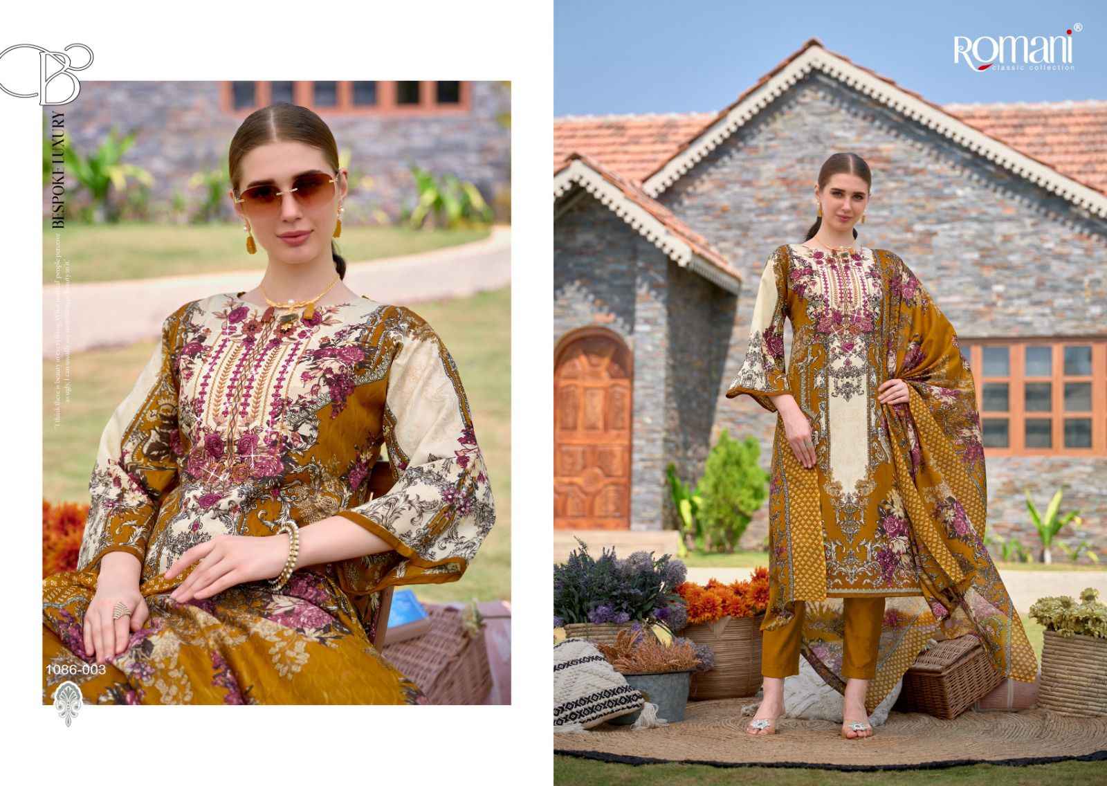 Romani Aarzu Vol-3 Cotton Dress Material (08 pcs Catalogue)