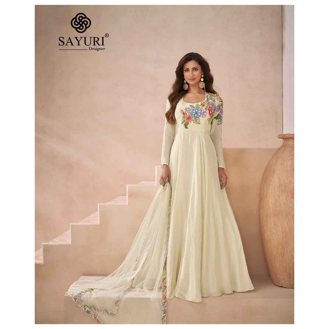 Sayuri Designer Diva Readymade Silk Dress 3 pcs Catalogue