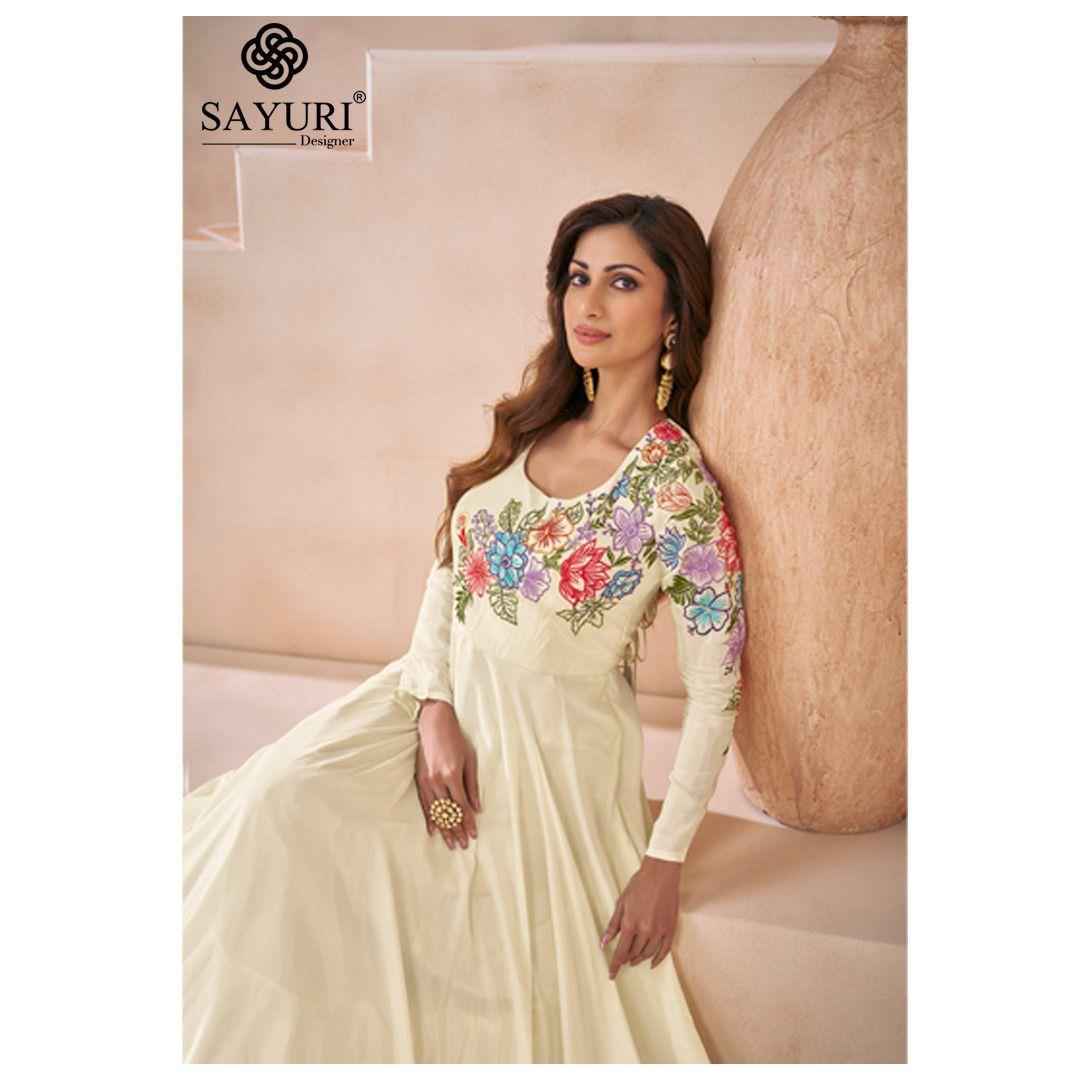 Sayuri Designer Diva Readymade Silk Dress 3 pcs Catalogue