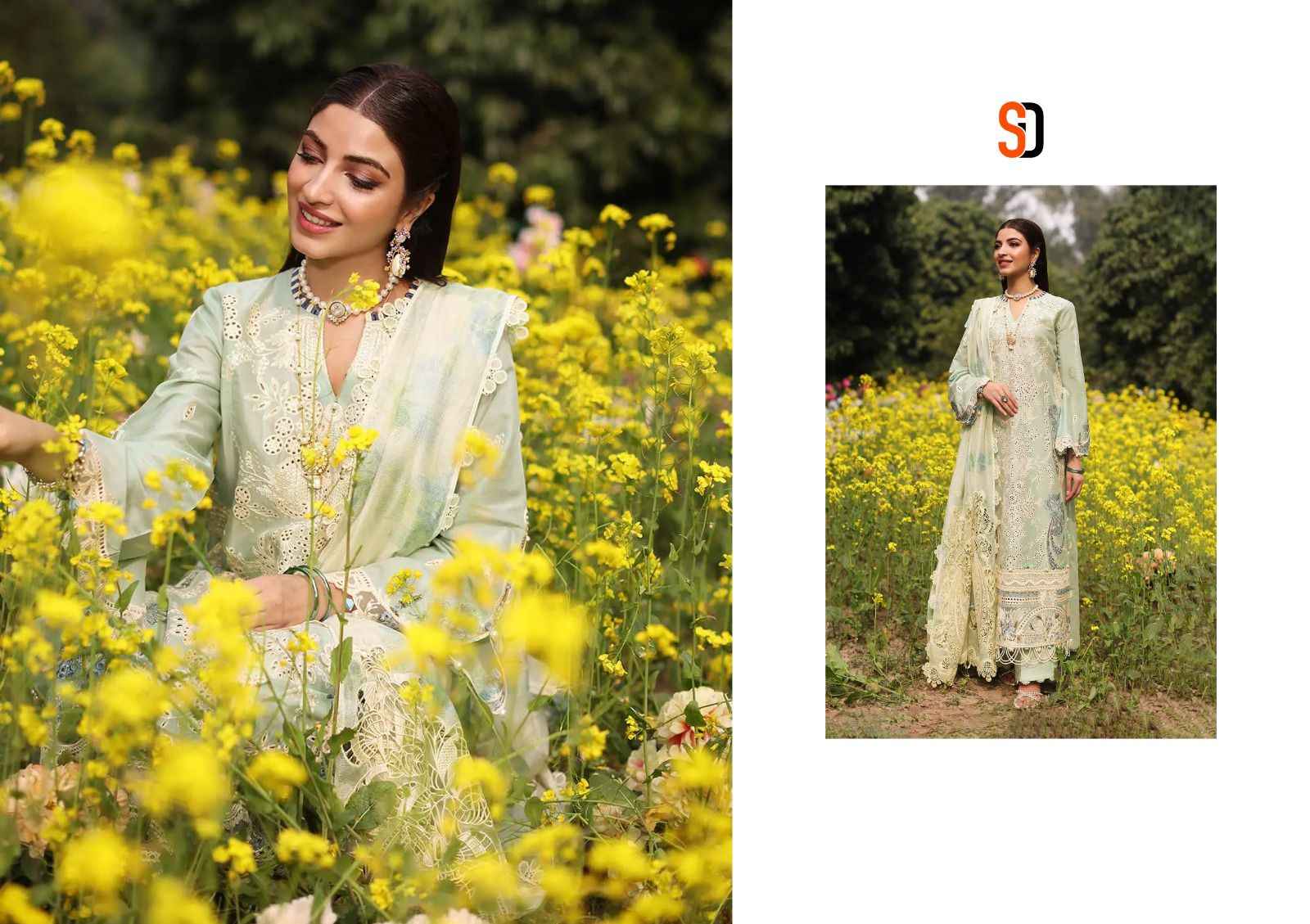 Shraddha Designer Charizma Vol-1 Pure Cotton Dress Material (04 pc Cataloge)