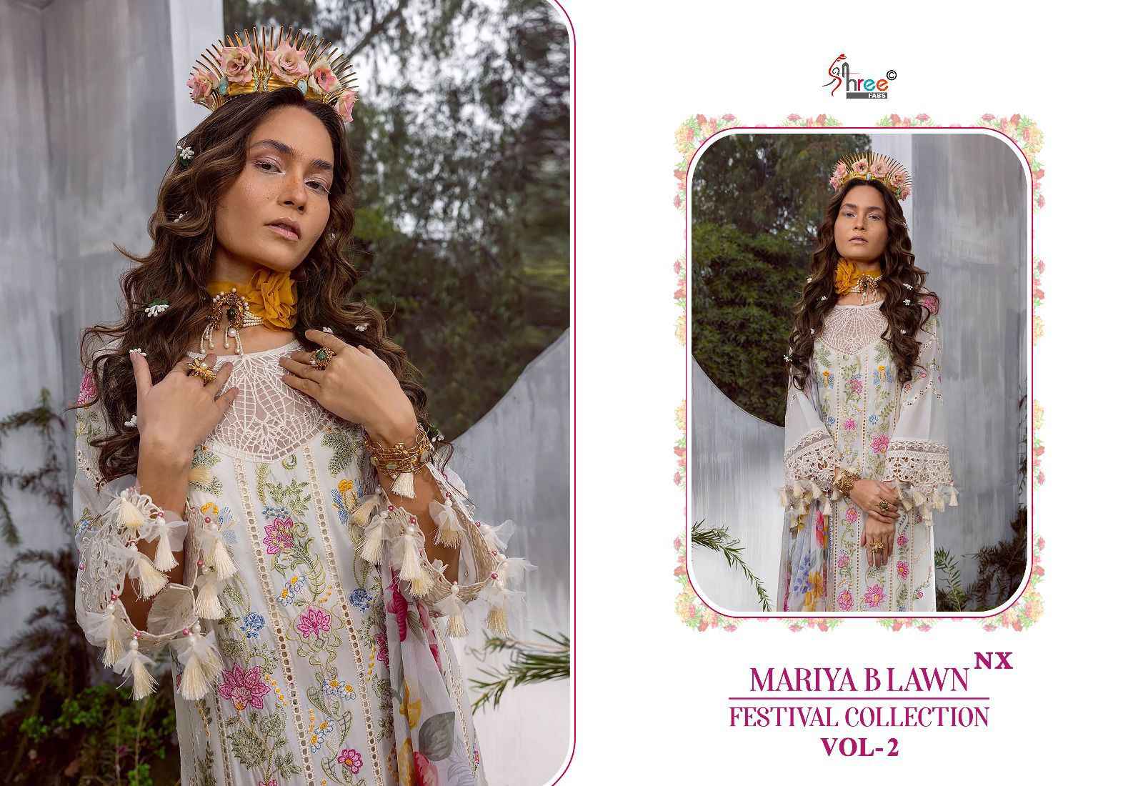 Shree Fab Mariya B Lawn Festival Collection Vol-2 NX Dress Material (3 pcs Catalogue)