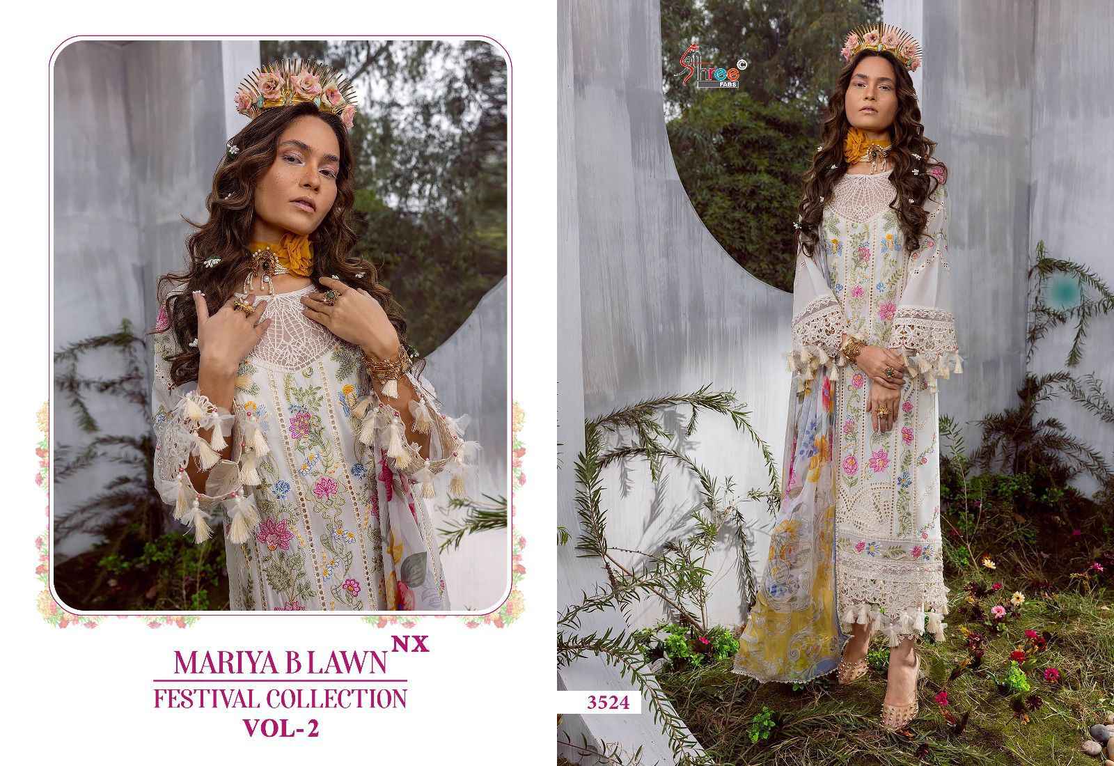 Shree Fab Mariya B Lawn Festival Collection Vol-2 NX Dress Material (3 pcs Catalogue)